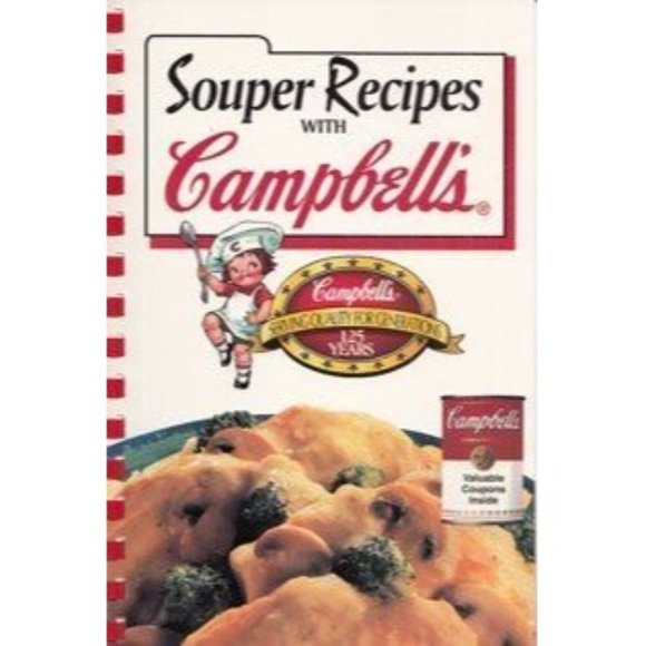 Souper Recipes with Campbells Cookbook 1994 Recipes Spiral Paperback - Picture 5 of 5